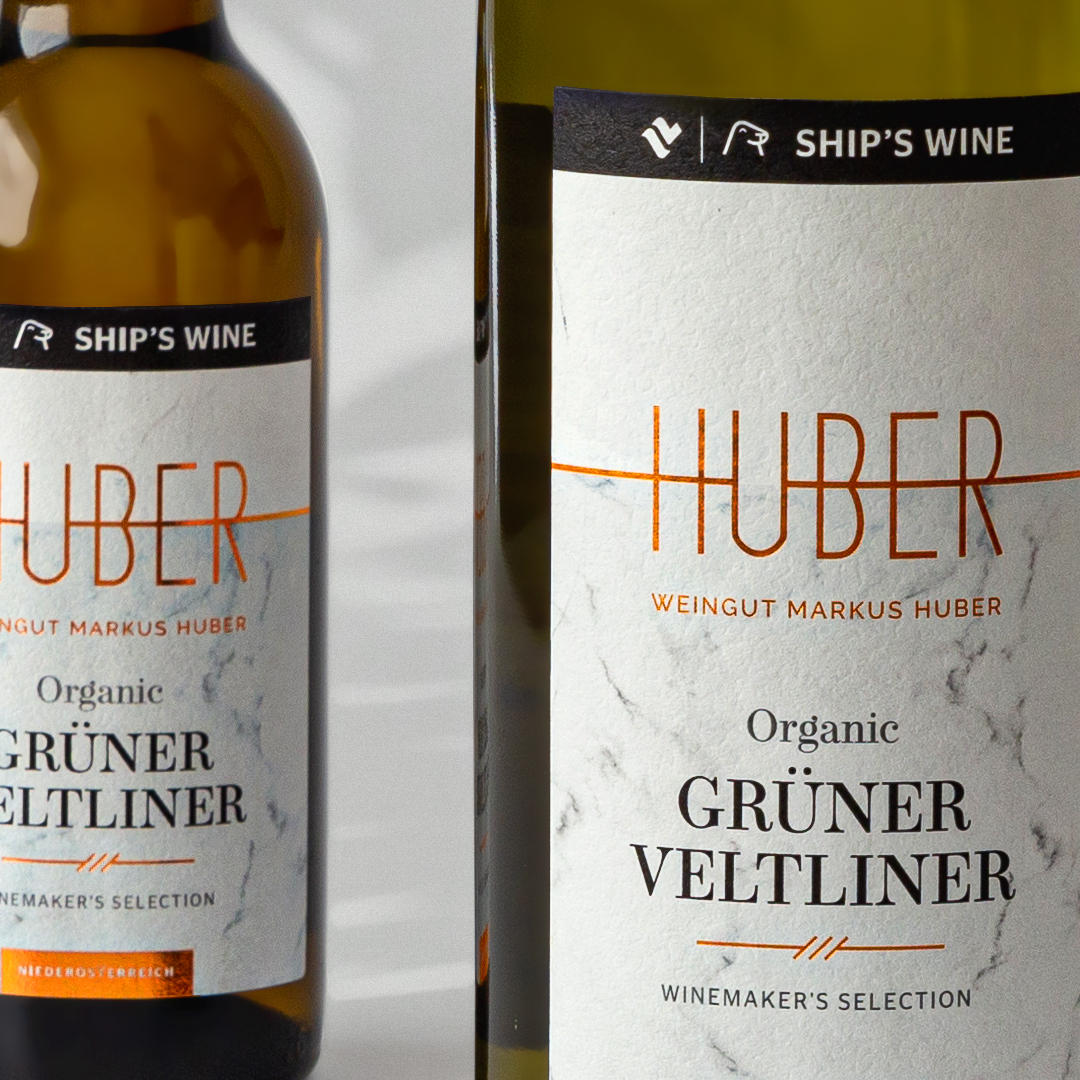 Markus Huber Grüner Veltliner Organic veini etikett / by disegno